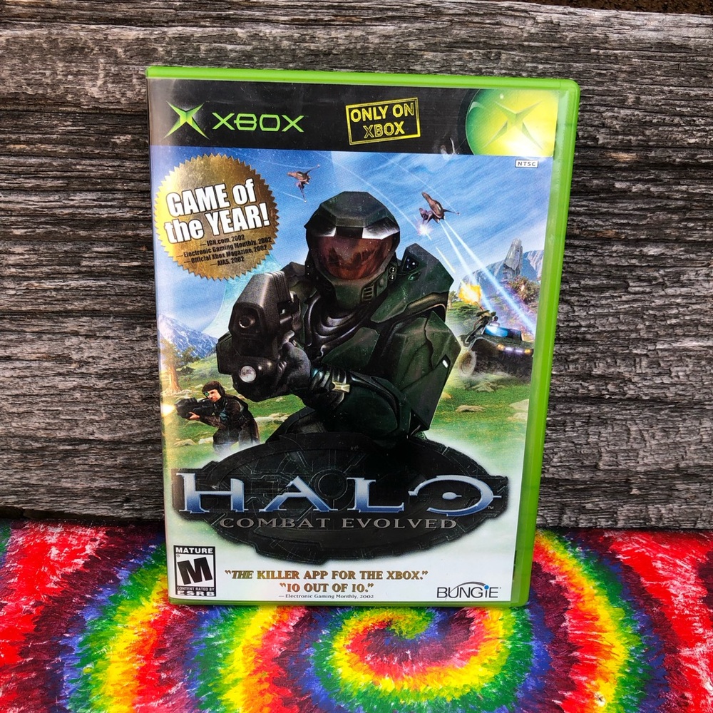 Halo: Combat Evolved for Xbox- Green case ©️2003